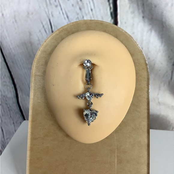 Clip-On Belly Button Ring - Picture 2 of 5